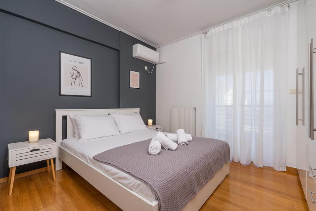 Bright & Elegant 2Bd Apt W/ View Athens Exterior photo